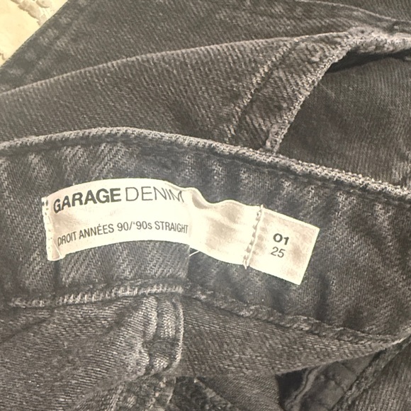 Garage Women's High Rise Jeans - Black - Picture 4 of 6